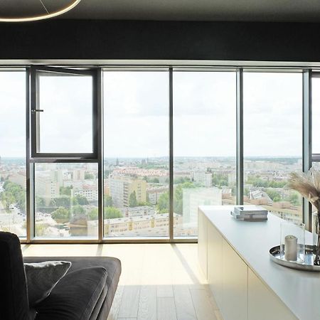 Hanza Tower - Luxurious Apartment 60M2 - 15Th Floor City View Štetín Exteriér fotografie
