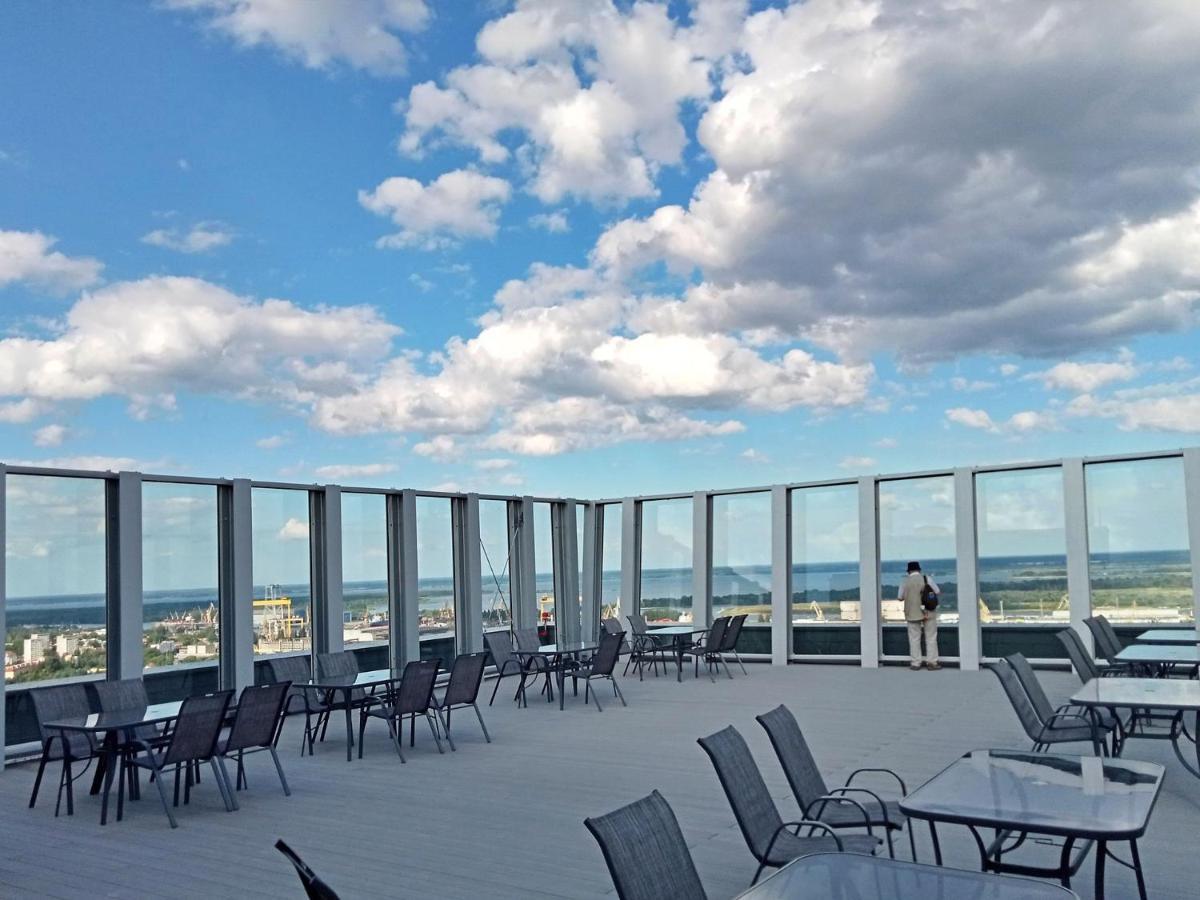 Hanza Tower - Luxurious Apartment 60M2 - 15Th Floor City View Štetín Exteriér fotografie